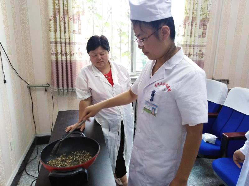 嘉祥县老僧堂镇卫生院举办中医传统技能大赛活动